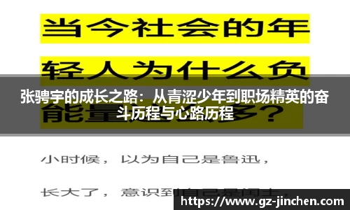张骋宇的成长之路：从青涩少年到职场精英的奋斗历程与心路历程